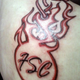 Illustration for article titled Forum Fanboy Tattoos Site Logo On Back